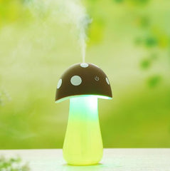 Mini Home Steam LED Ultrasonic Humidifier DC 5V Mushroom Mist