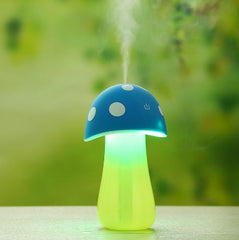 Mini Home Steam LED Ultrasonic Humidifier DC 5V Mushroom Mist