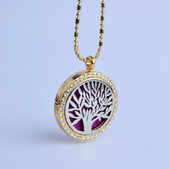 Aromatherapy Perfume Diffuser Floating Locket Necklace