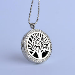 Aromatherapy Perfume Diffuser Floating Locket Necklace