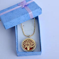 Aromatherapy Perfume Diffuser Floating Locket Necklace