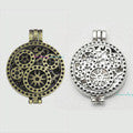 Necklace Open Antique Vintage Lockets Pendant Perfume Essential Oil