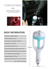 Air Purifier Car Steam Humidifier Aroma Diffuser