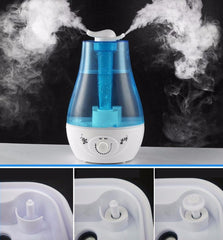 Mini Aroma Humidifier Air Purifier with LED Lamp