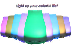 Humidifier LED Light 7 Color Change Dry Protect Ultrasonic Essential Oil Aroma Diffuser