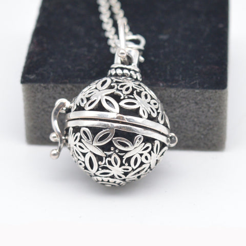 Pendant For Women Pregnancy Balls Lava Stone Lockets